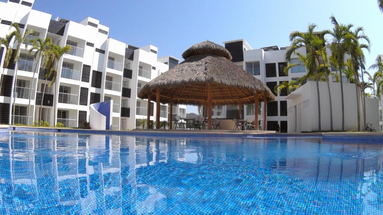 Cachito De Cielo, Departamento De Lujo 2 Habitaciones Y Alberca Manzanillo Exterior foto